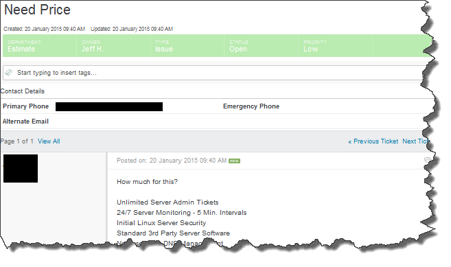 Long server management feature lists often contain useless fluff that creates the impression of value